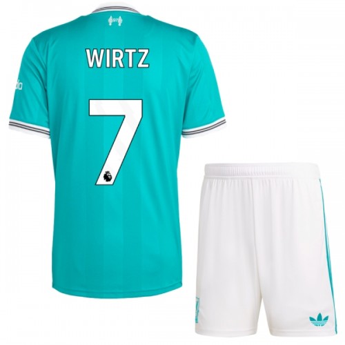 Conjunto/Equipación Liverpool Wirtz 7 Niño Tercera 2025-26 Conjunto/Equipación Liverpool Wirtz 7 Niño Tercera 2025-26